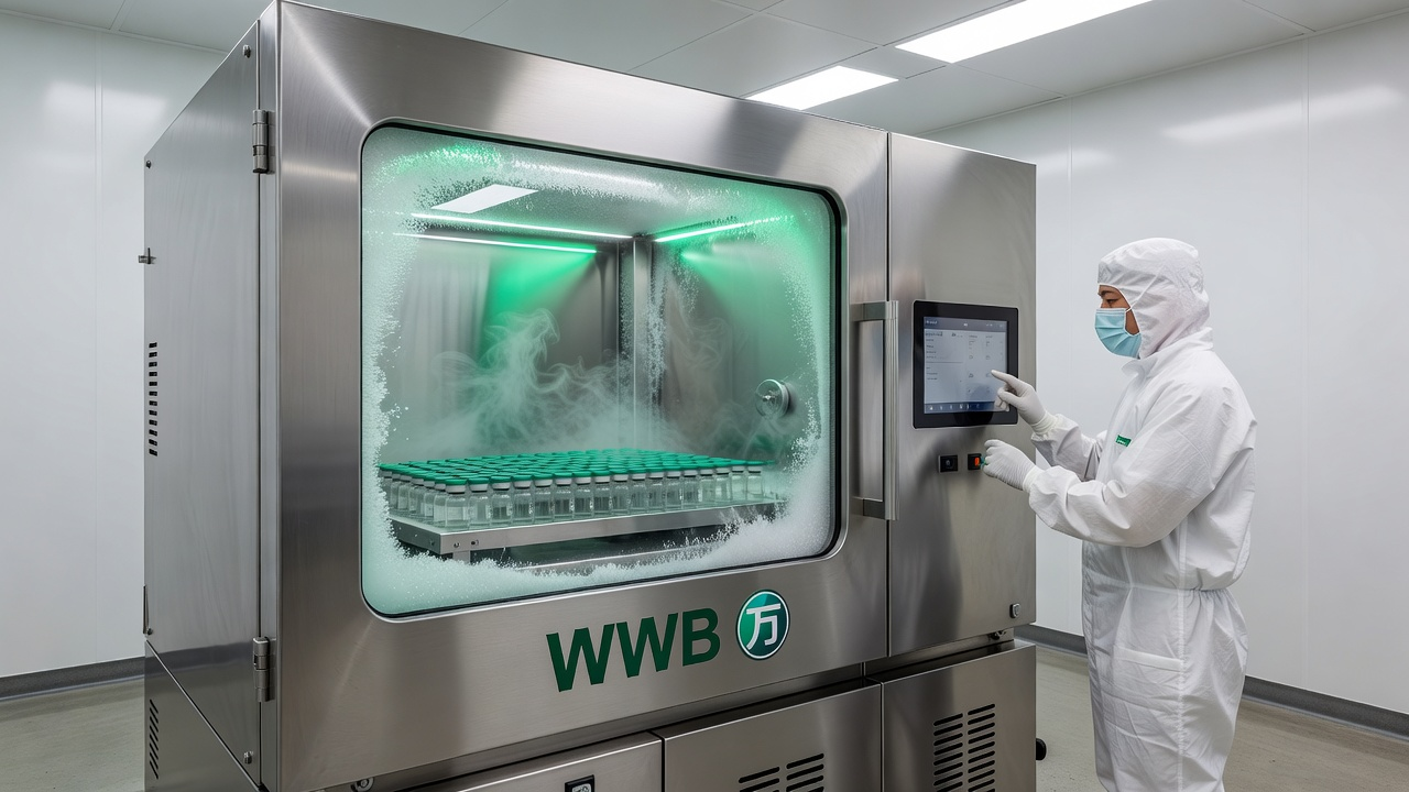 ERP pharmaceutical freeze-drying lyophilizer